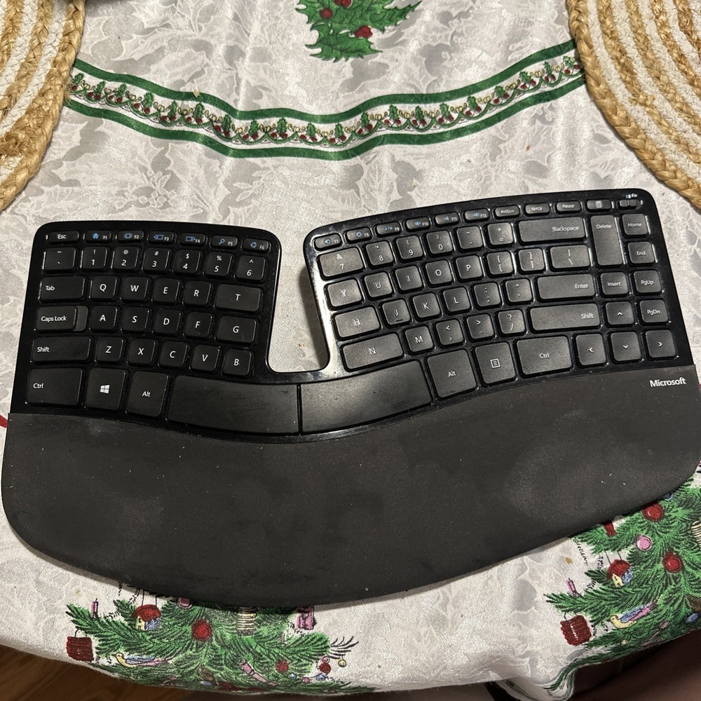 Microsoft - Sculpt Ergonomic Wireless Desktop Keyboard - NO USB